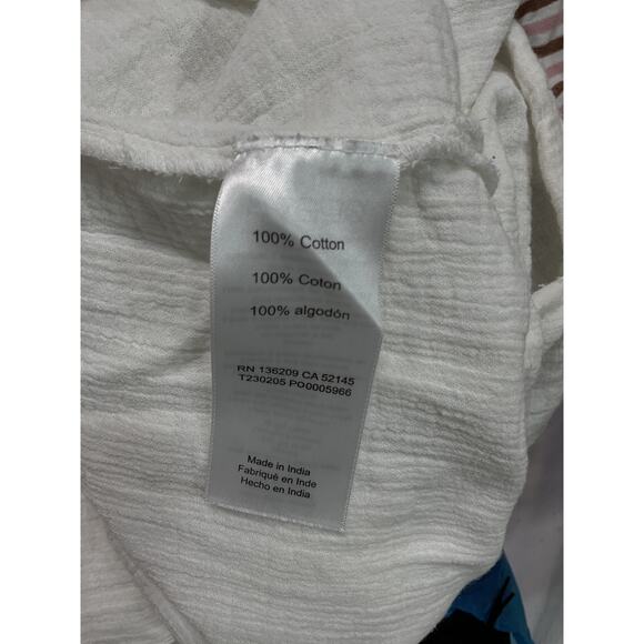 Hatch 'The Aubrey' White Short Sleeve Shirt Size 4 - Picture 5 of 5